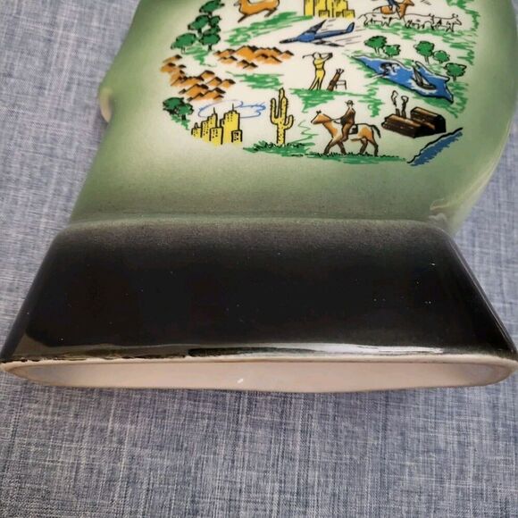 Vintage 1968 Jim Beam Bourbon Decanter San Antonio Fair Tower Of Americas Empty - Picture 10 of 16